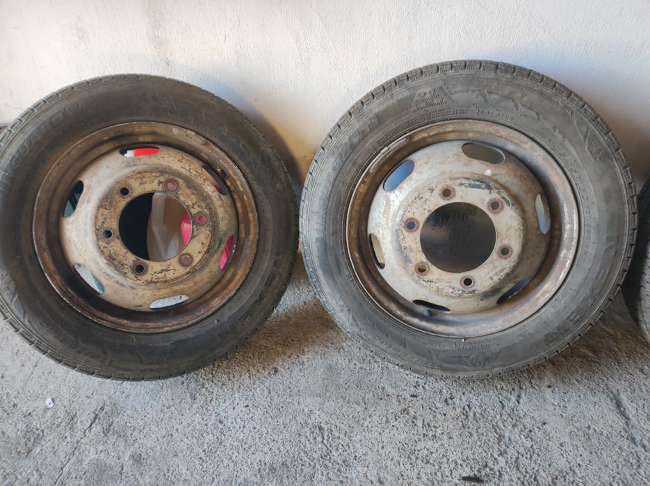 Диски+ризина R16с Форд транзит 2шт