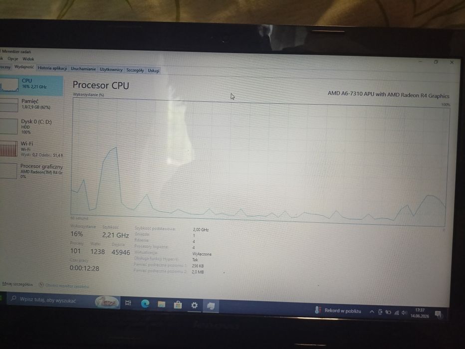 Laptop Lenovo g51-35