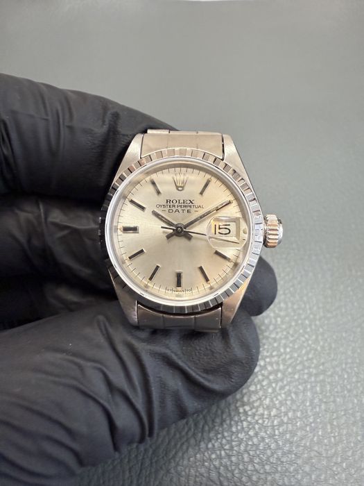 Rolex Oyster Perpetual Date, оригінал, автомат, сталь, вінтаж