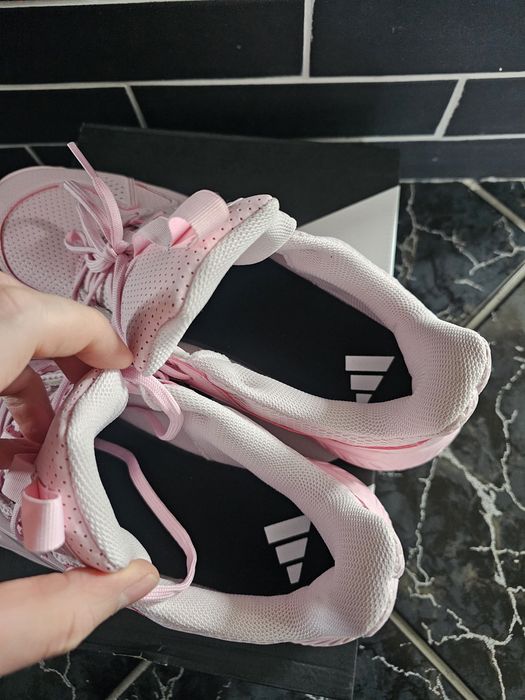 Buty męskie Adidas Performance Court Flight 48 różowe