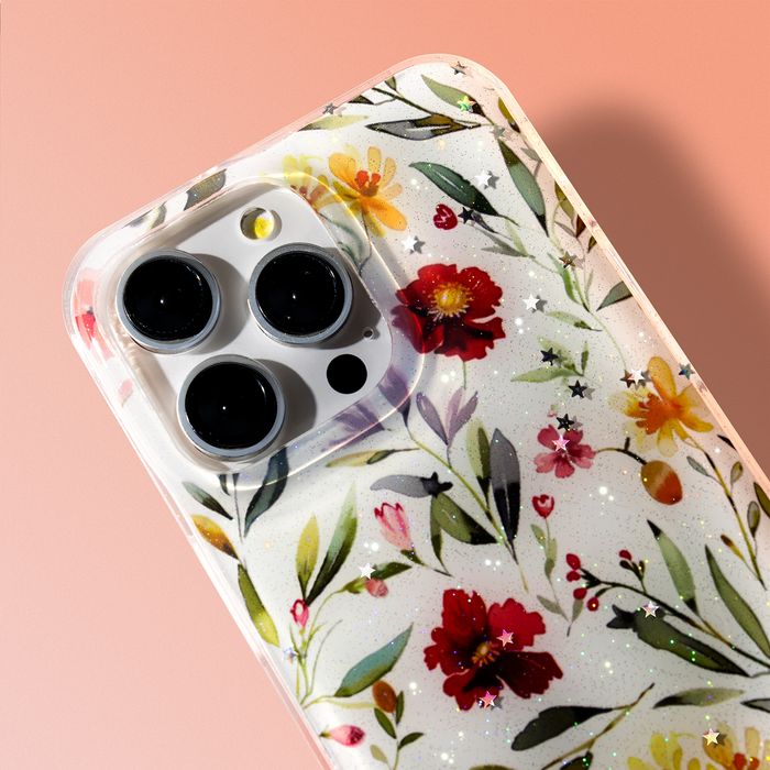 Nakładka Glow Glam do iPhone 17 Pro Max 6,9" biała