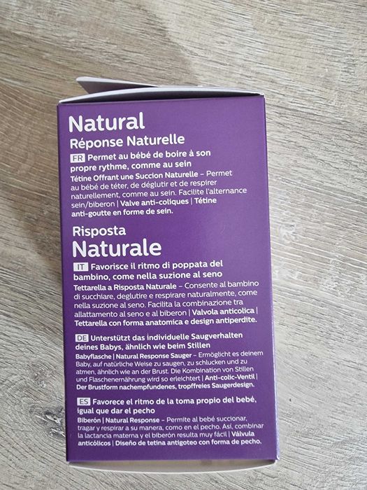 Philips AVENT Butelka Natural Response 125ml 0m+ SCY900/01