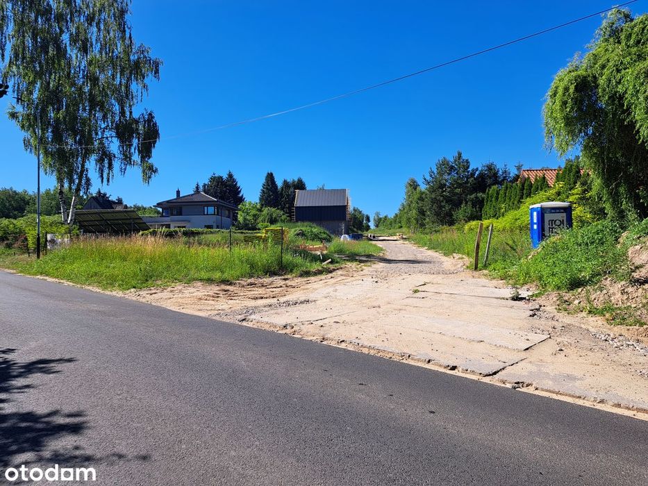 Działka budowlana - Plan miejscowy - nawet 2 domy