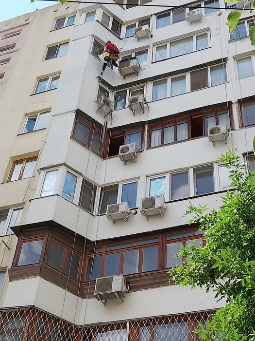 Высотник, Альпинист, Мойка окон