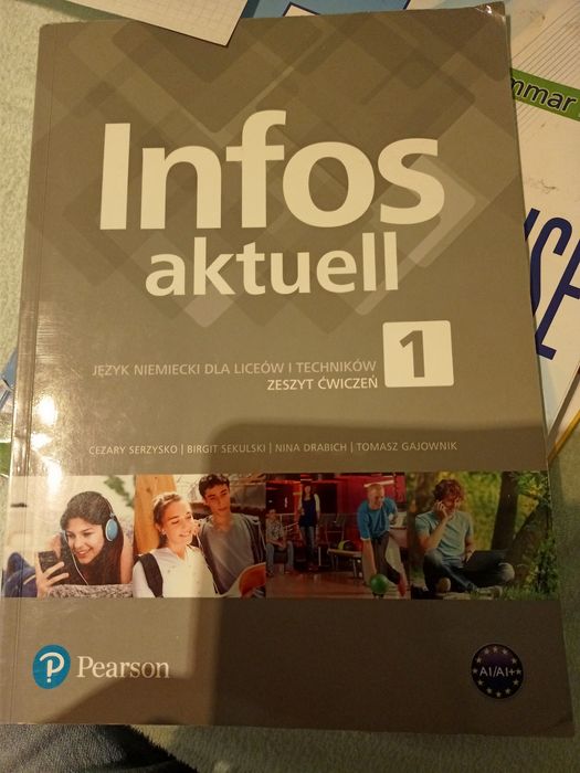 Zeszyt ćwiczeń infos aktuell dla liceów i techników wydawnictw Pearson