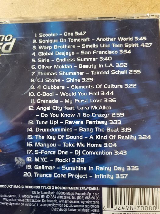 Techno Speed vol. 16 - 2005 - CD/ UNIKAT