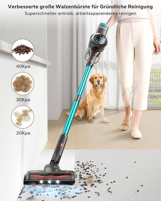 Акумуляторний пилосос 40КПа