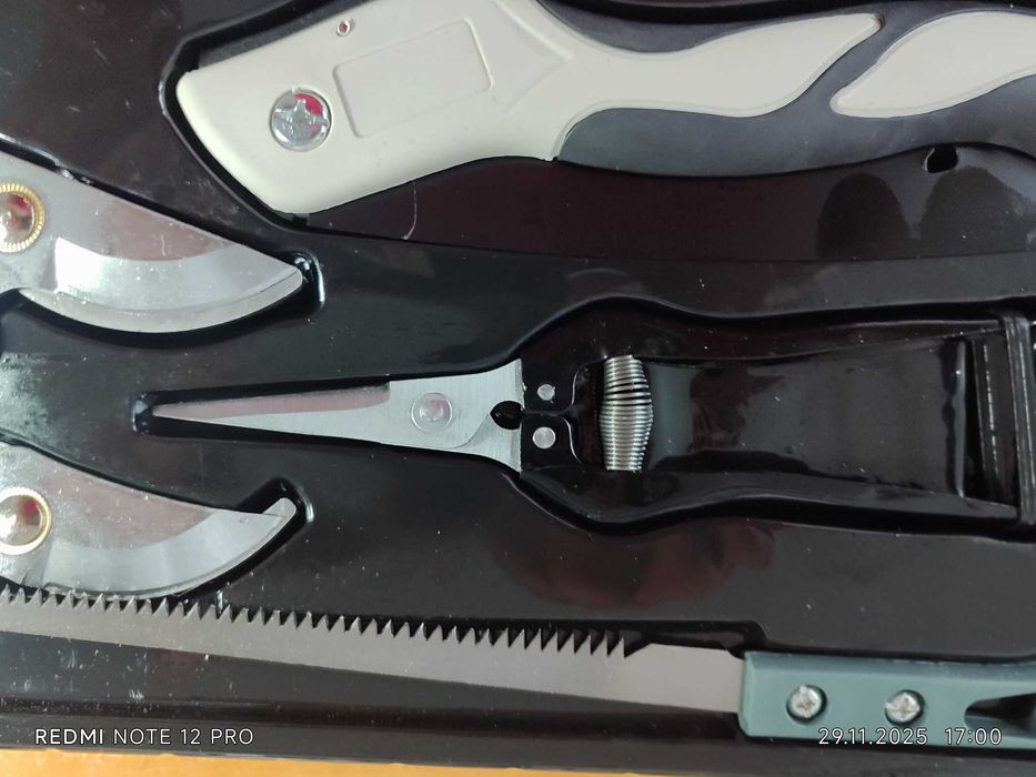 Набір садових інструментів Garden Set SK-5 Top (5 предметів) сталь SK5