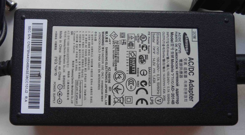 монитор для компьютера Samsung S19A100N