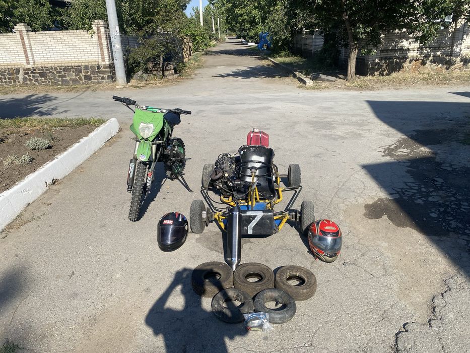 Підбайк кайо 125 і картинг