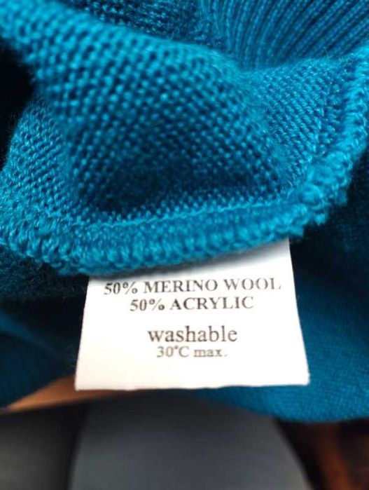 Sweter z merino męski rozmiar M