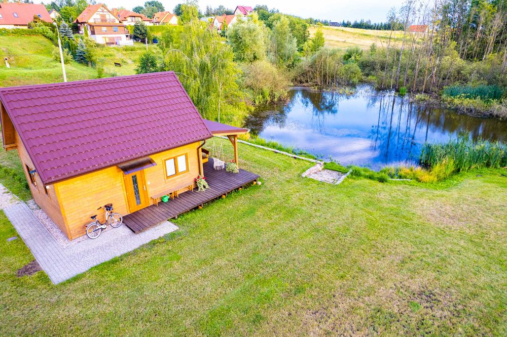 Domek Mazury GIŻYCKO - | staw + łódka | duża działka