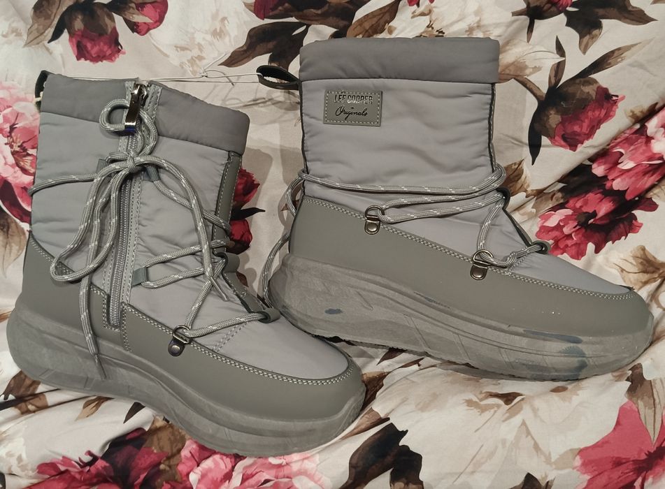 Nowe damskie buty, kożuszek, ciepłe Lee Cooper