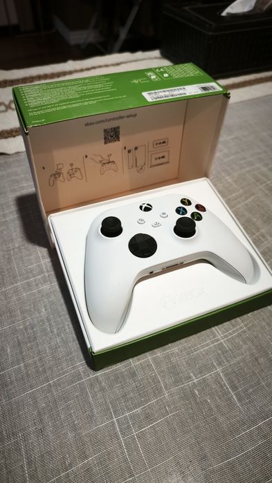 Pad kontroler Xbox Series X S One biały Robot White pudełko idealny