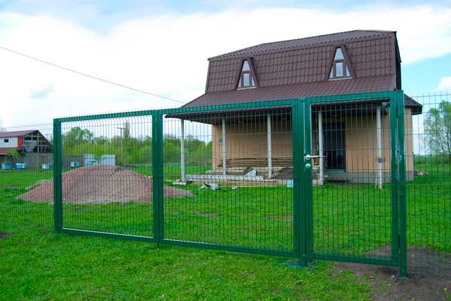 Секционные ограждения, забор 3Д , Ворота Калитка под ключ в Одессе