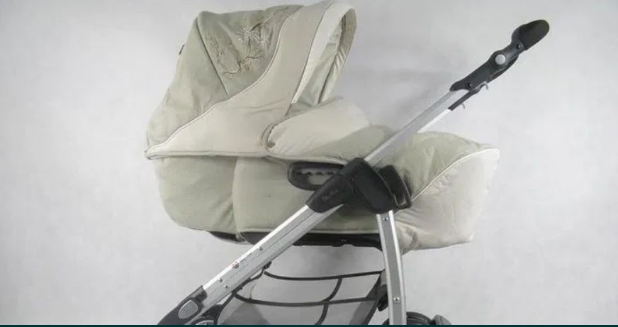 Kołysk + wózek głęboko- spacerowy Silver Cross