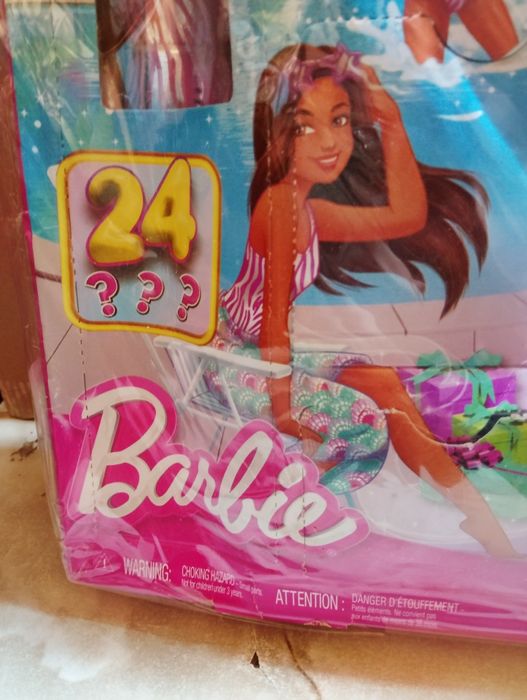 Лялька Барбі. Адвент календар Барбі. Кукла Барби.