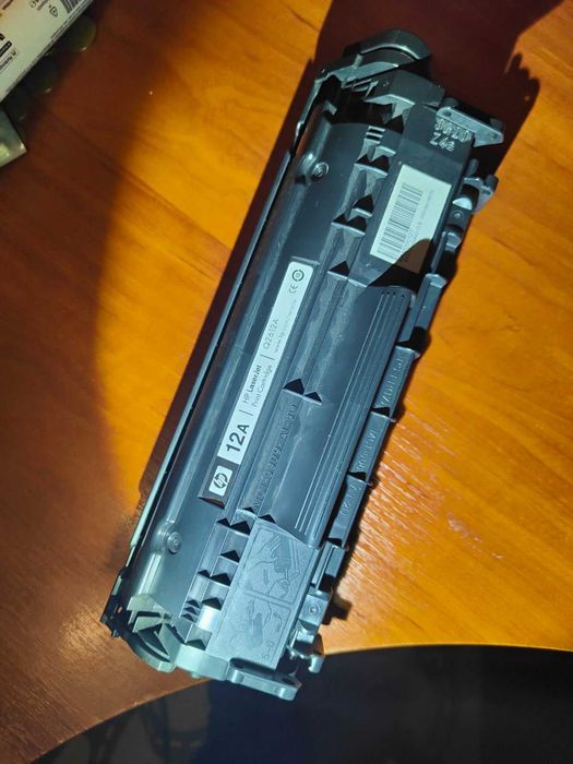 Картридж HP 12A (Q2612A) (оригінал) відновленний та заправлений.
