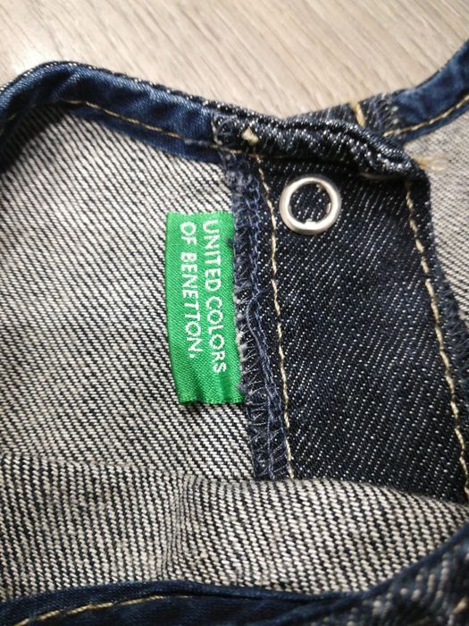 Vestido ganga Benetton menina