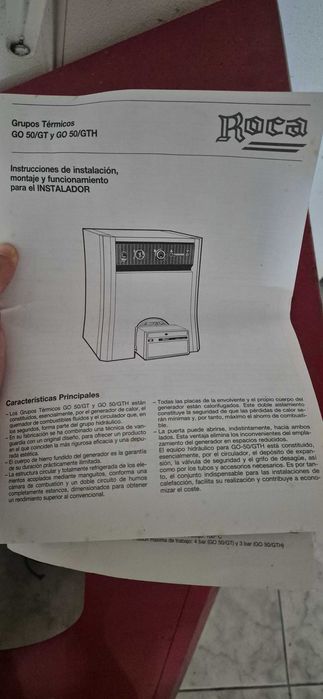 Maquina de aquecimento a gasóleo