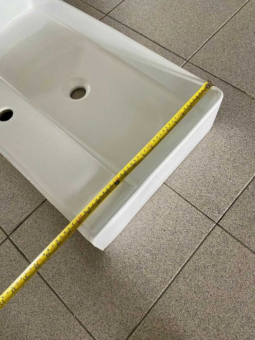 Lavatório rectangular branco505053218876303364