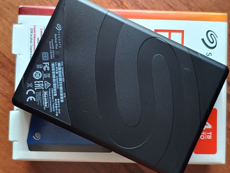 HDD Зовнішній жорсткий диск, вінчестер Seagate 4 Tb