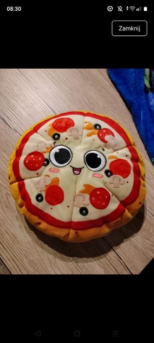 Pizza maskotka biedronka