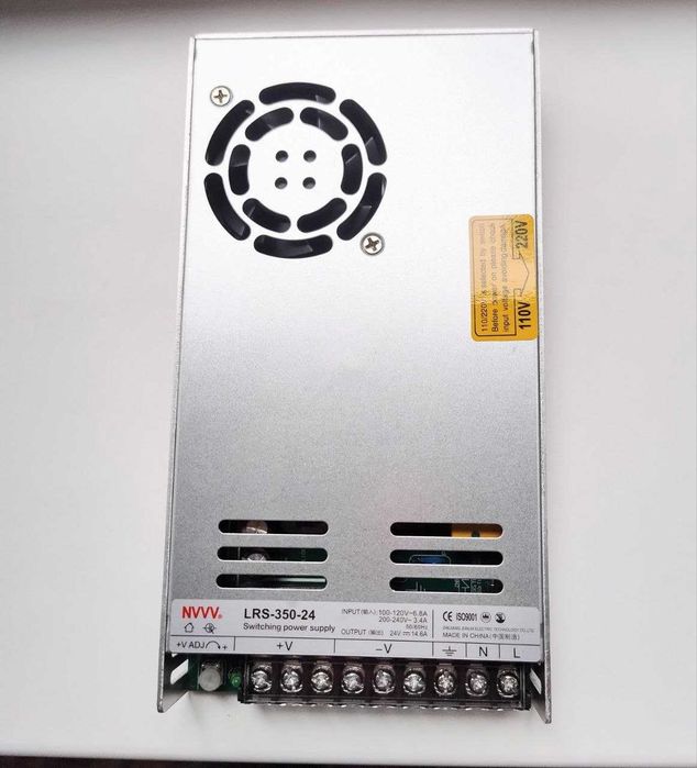 Блок живлення що вбудовується 350W 24V LRS-350-24 NVVV