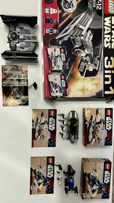 Lego Star Wars Super Pack 3 in 1 (Sets 7667, 7668 i 8017)