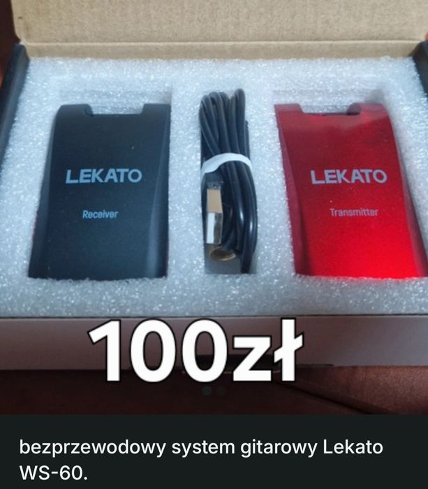 Bezprzewodowy system gitarowy lekato