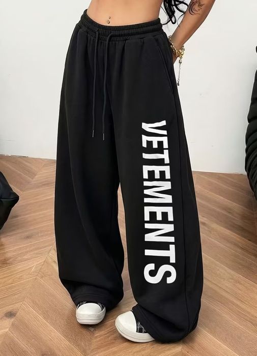 чорні штани жіночі по типу vetements