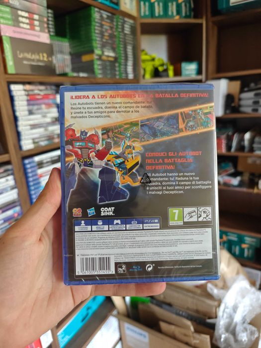 PS4 Transformers Battlegrounds PL Nowa w Folii