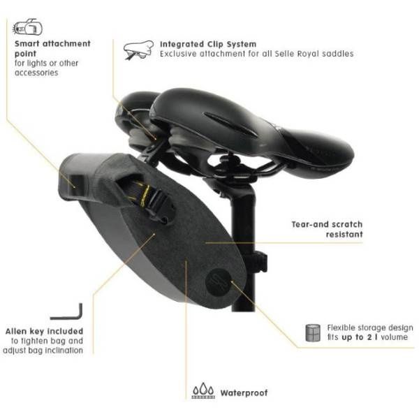 Bolsa  SELLE ROYAL Selim bicicleta