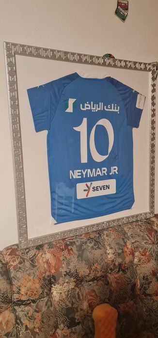 Camisola NEYMAR autografada