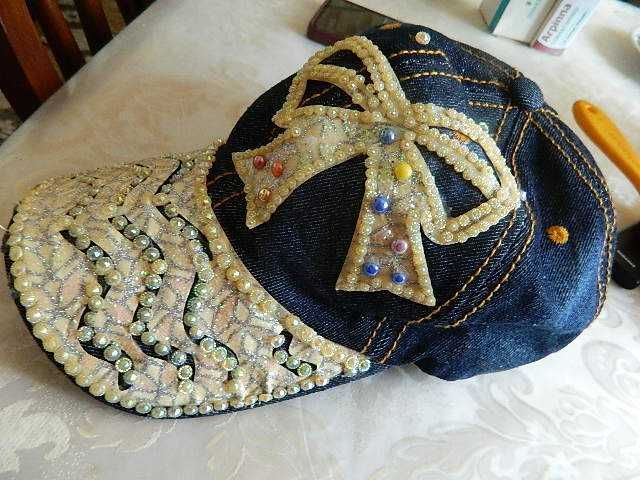 Кепка, кепка джинсовая