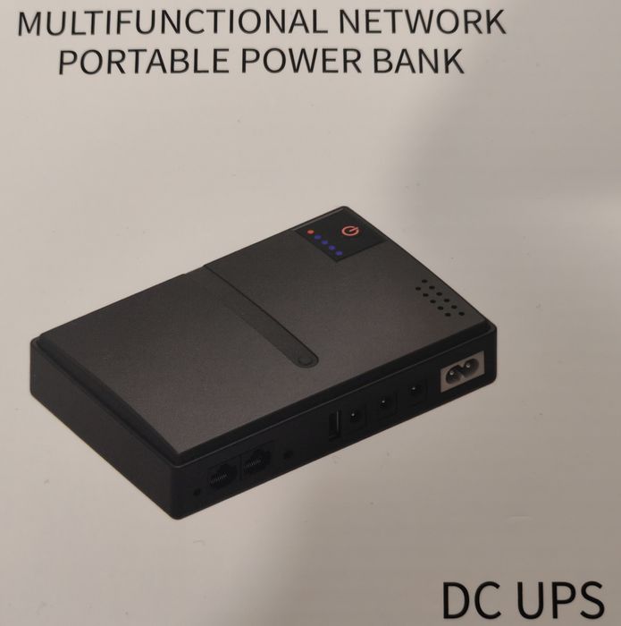 Міні UPS DC, джерело безперебійного живлення