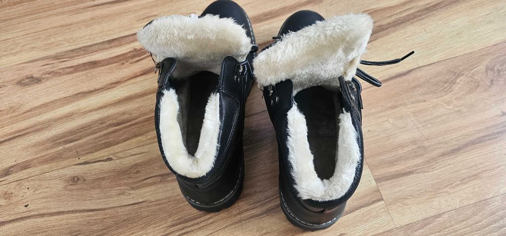 Buty męskie z kożuszkiem nr 44 Nowe Okazja
