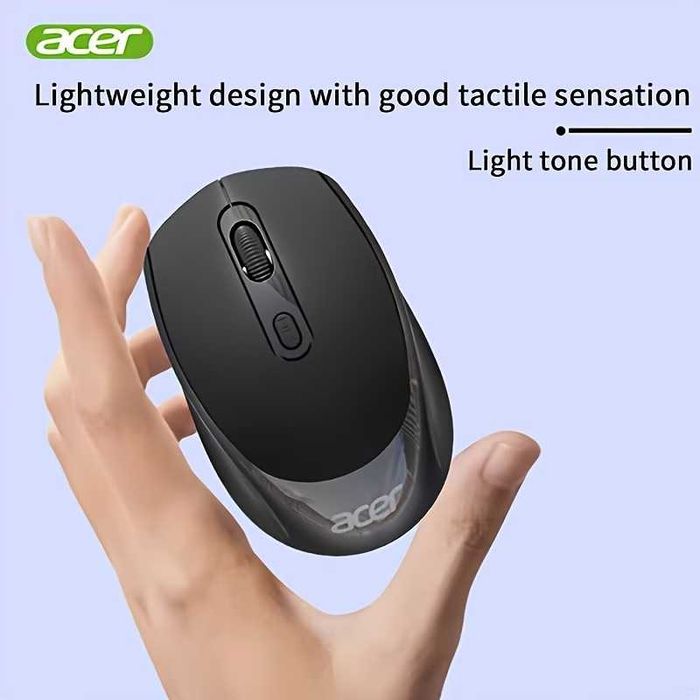 Ergonomiczna myszka bezprzewodowa ACER OMW142 BT + 2,4G