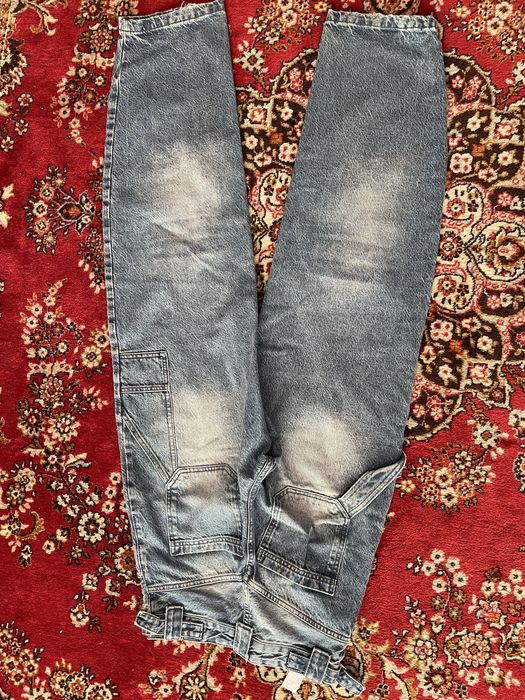 джинси bershka синього кольору