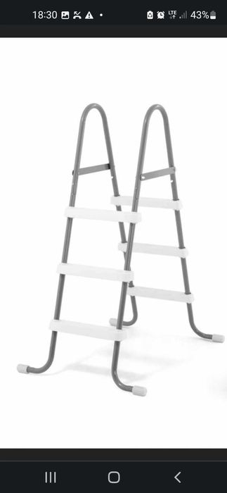 Basen stelażowy INTEX + dodatki