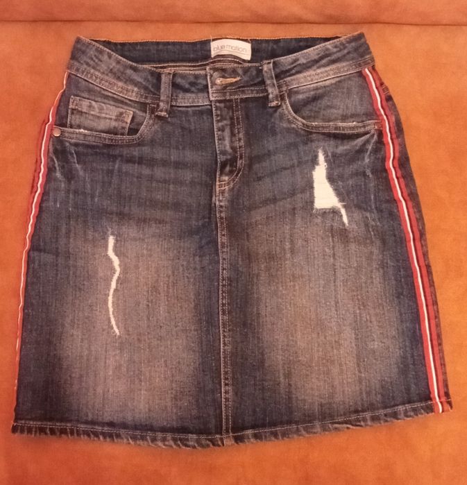 Spòdnica jeansowa damska 36