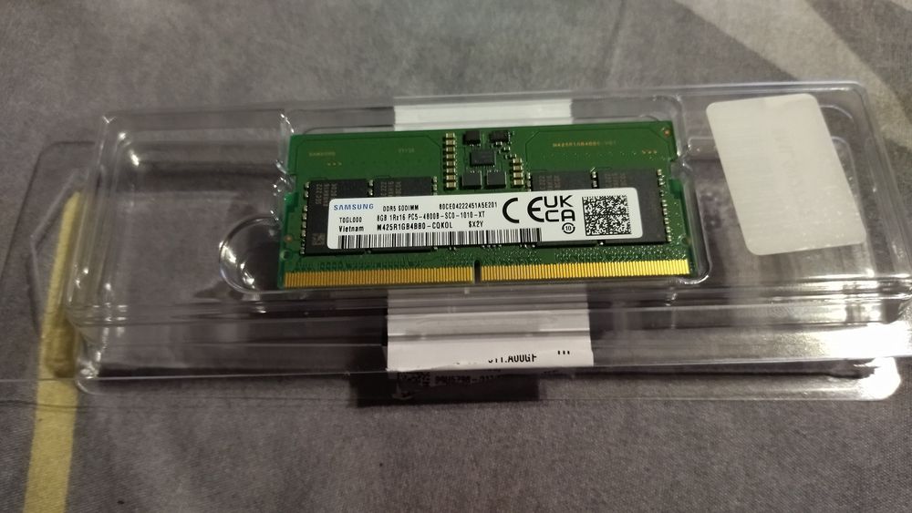 ОЗУ Ddr5 sodimm 8gb 4800 МГц