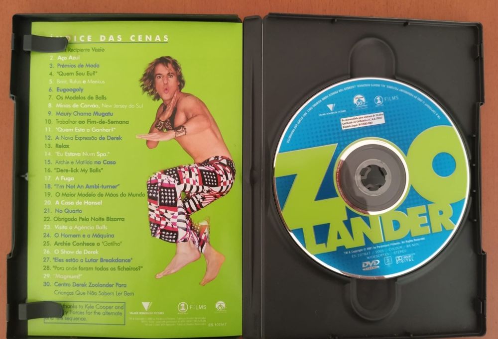 DVD zoolander. .