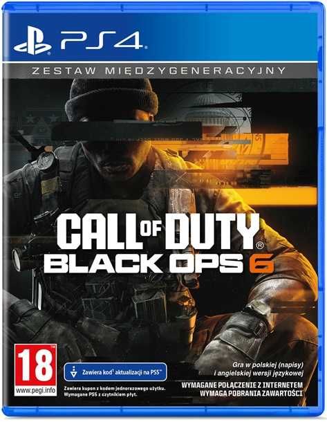 Call of Duty Black Ops 6 PS4 + Slim + Pro + PS5 = PŁYTA PL Wejherowo