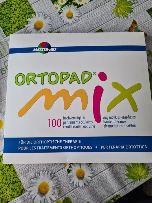 Plasty Ortopad do klejenia oka