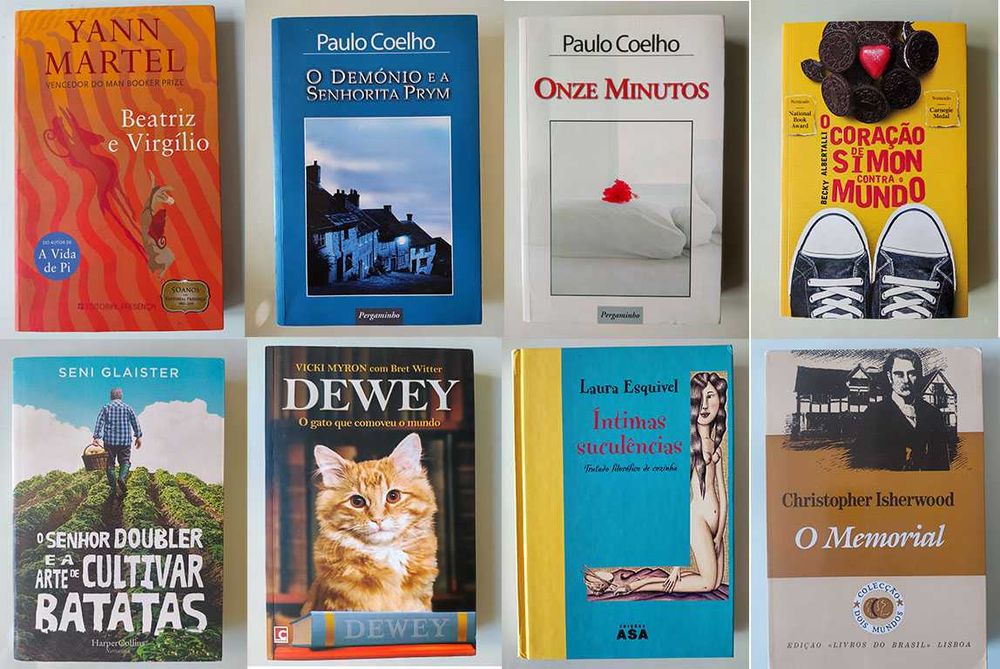 Vários Livros entre 2,50€ e 6,00€ cada
