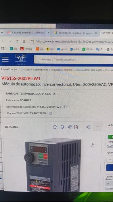 Modulo de automação VARIADOR
