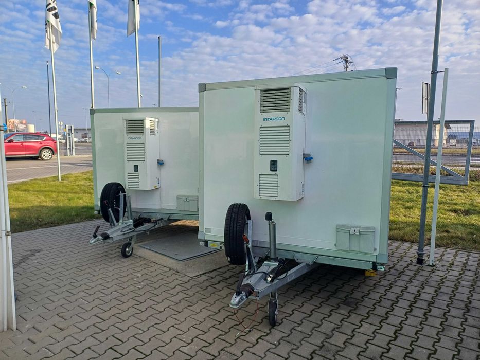 Profesjonalne przyczepki chłodnie 230V z serwisem 24/7 wynajem
