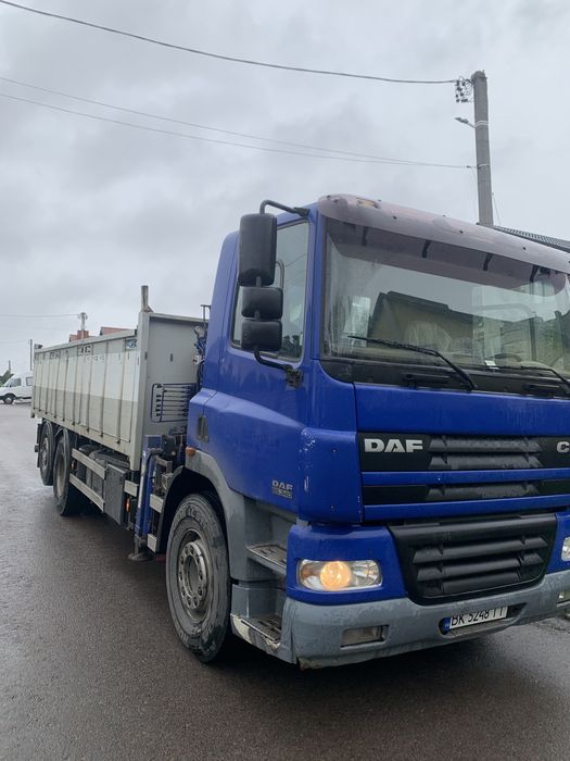 Послуги з доставки бортовий самоскид з кранманіпулятором