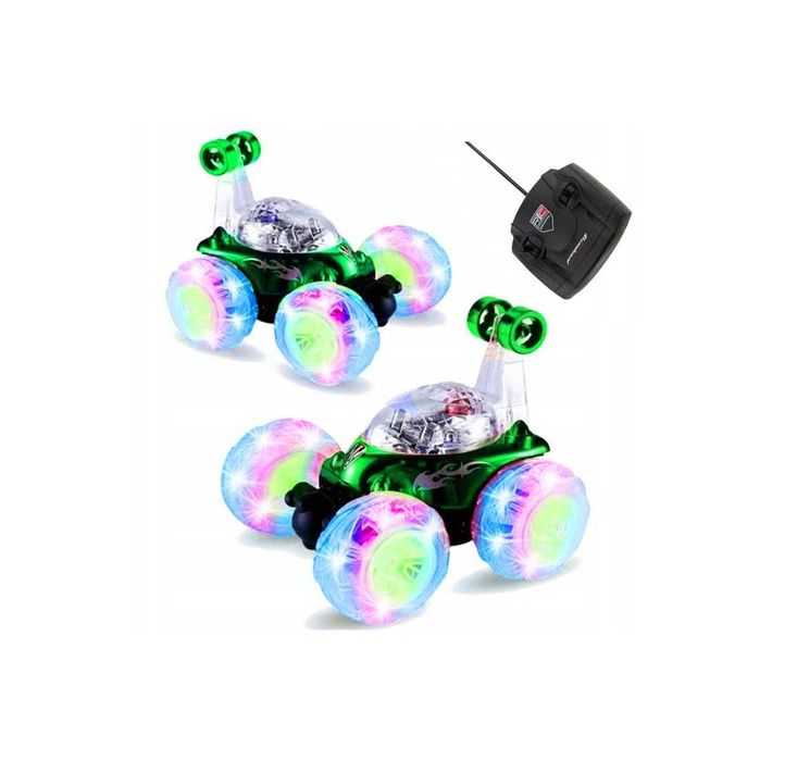 ZESTAW auto + pilot twister akrobata kaskader 360 samochód na pilota